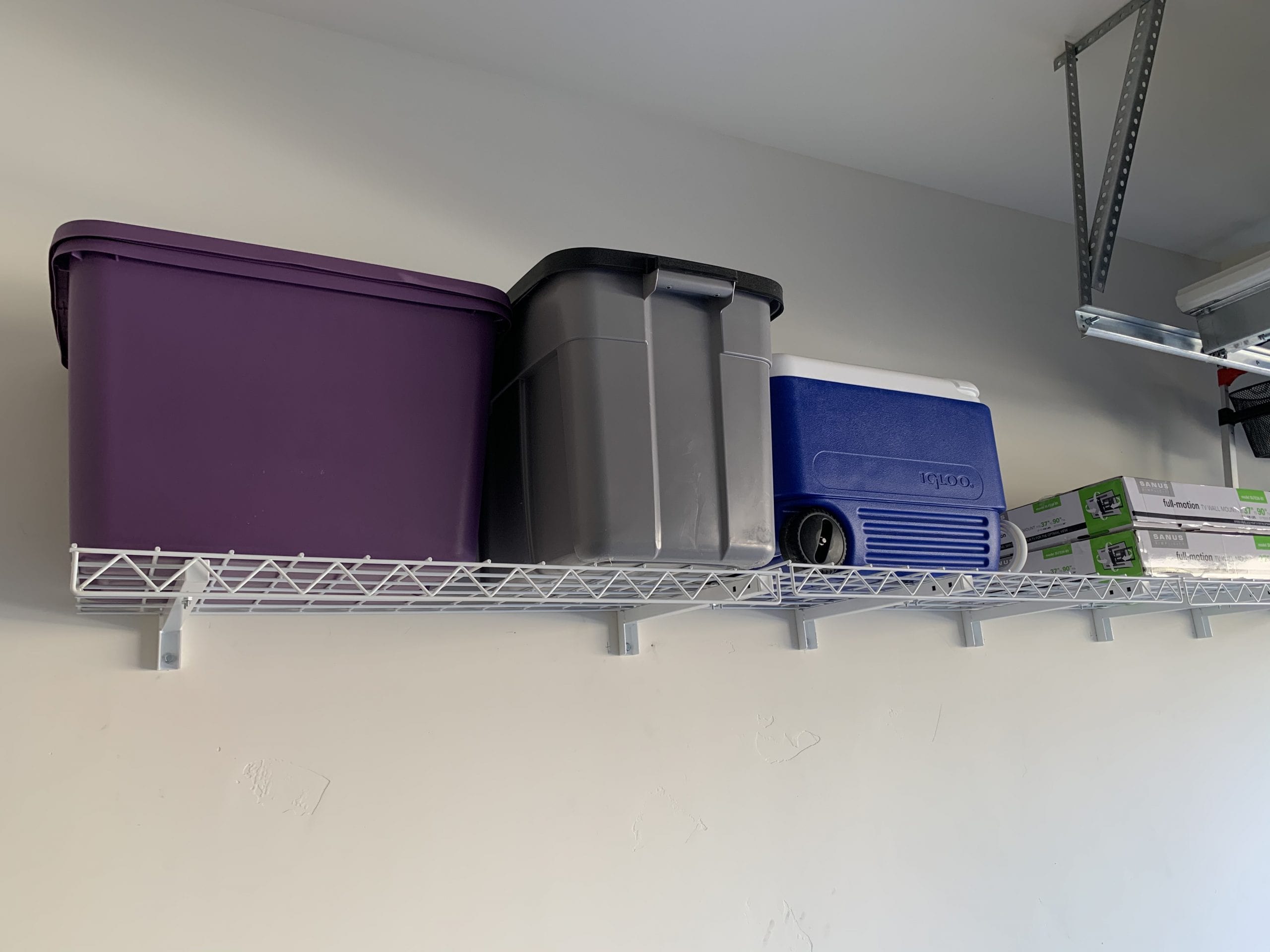 Garage Wall Storage Shelf Two-Pack