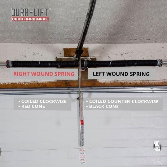 Garage Door Torsion Springs - Pair .243 x 2.00" x 33"